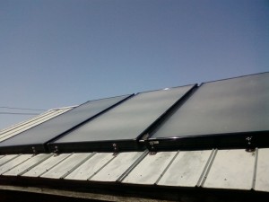 solar water heater panels